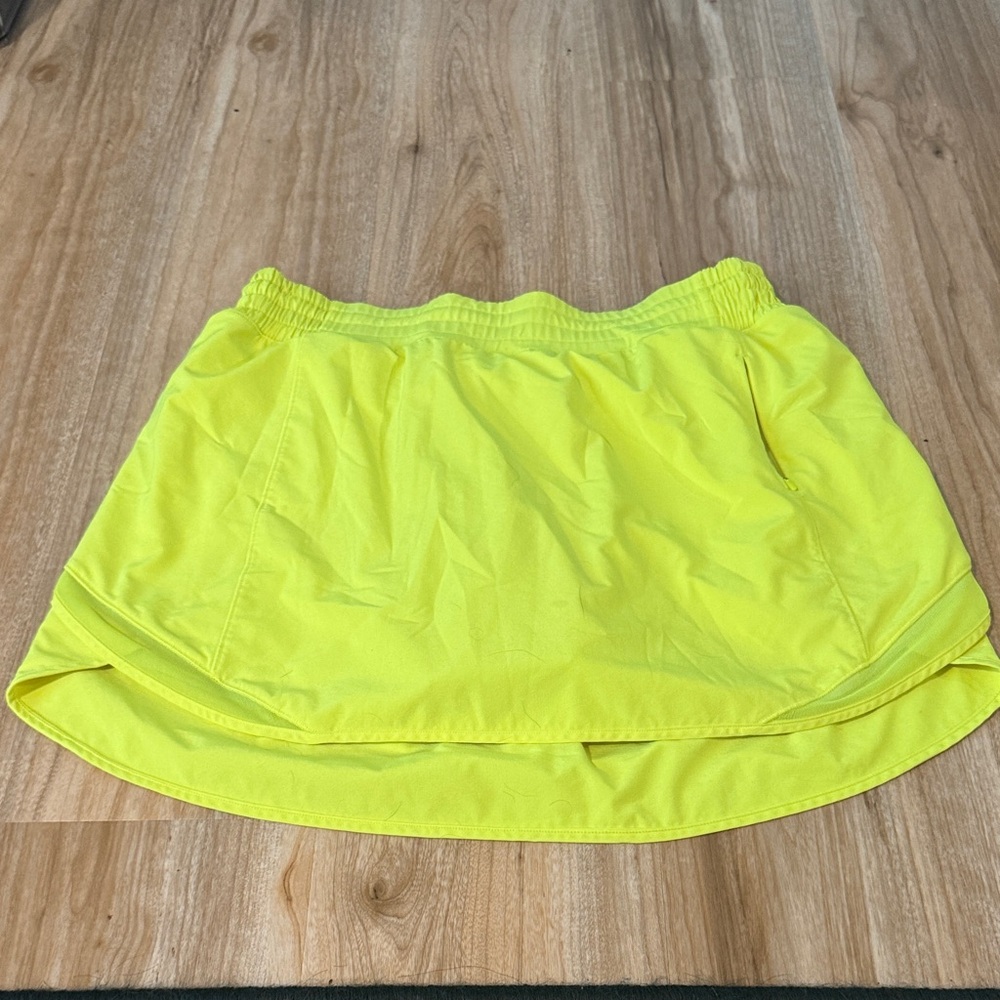 lululemon athletica Yellow Skirt - size 12
